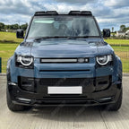 Land Rover Defender L663 90 / 110 / 130 2020 Onward – Front Bumper Splitter in Gloss Black