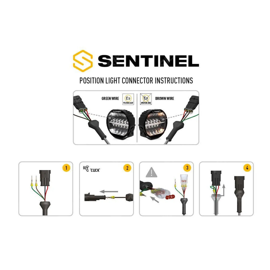 Lazer Lamps Sentinel 9" Elite - LED Spot Lamp