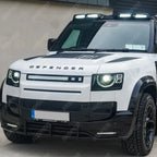 LED Dynamic Front Grill Gloss Black For Land Rover Defender L663 2020 On