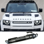 LED Dynamic Front Grill Gloss Black For Land Rover Defender L663 2020 On