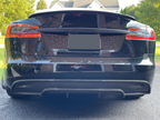 V3 Style Carbon Fibre Rear Diffuser for Tesla Model S 16-20