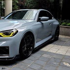 V Style Pre-Preg Carbon Fibre Side Skirts for BMW G87 M2 23-Present