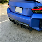 V Style Pre-Preg Carbon Fibre Diffuser for BMW G87 M2 23-Present