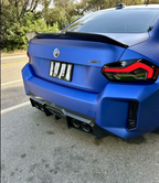 V Style Pre-Preg Carbon Fibre Diffuser for BMW G87 M2 23-Present