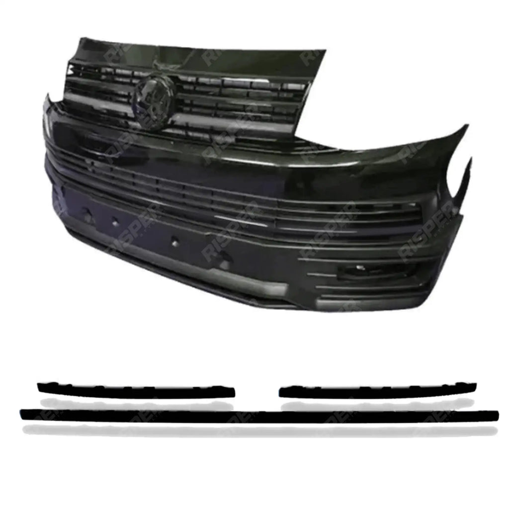 Lower 3 Piece Clip In Grille Streamer For VW T6 Transporter 2015-2019
