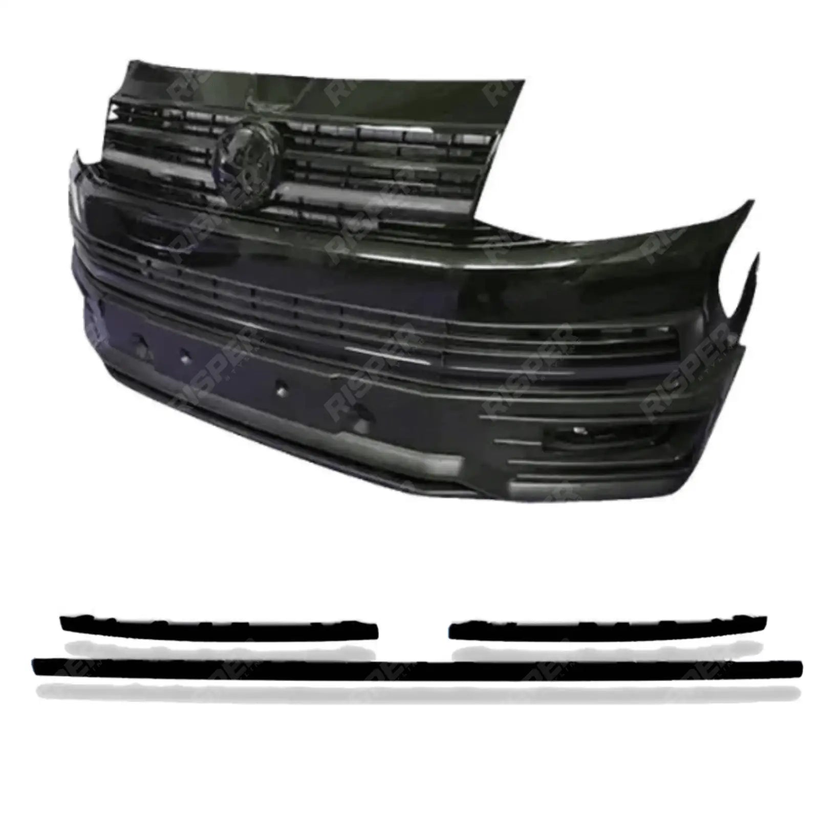 Lower 3 Piece Clip In Grille Streamer For VW T6 Transporter 2015-2019