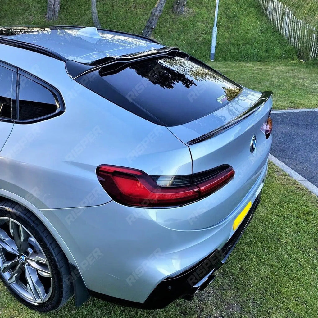 Lower Boot Spoiler In Gloss Black For BMW X4 G02 2018+