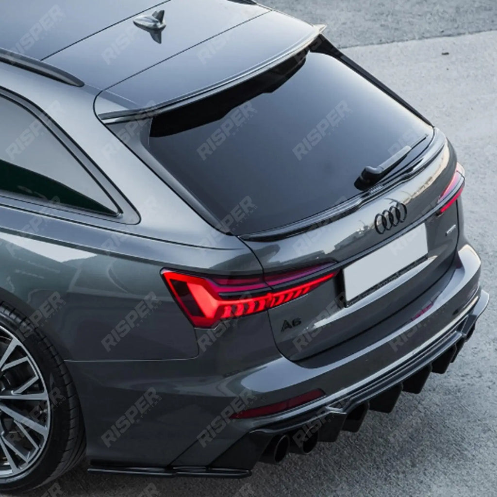 Lower Spoiler For Audi S6 C8 Avant 2019+  / Audi A6 C8 S-Line Avant 2019+