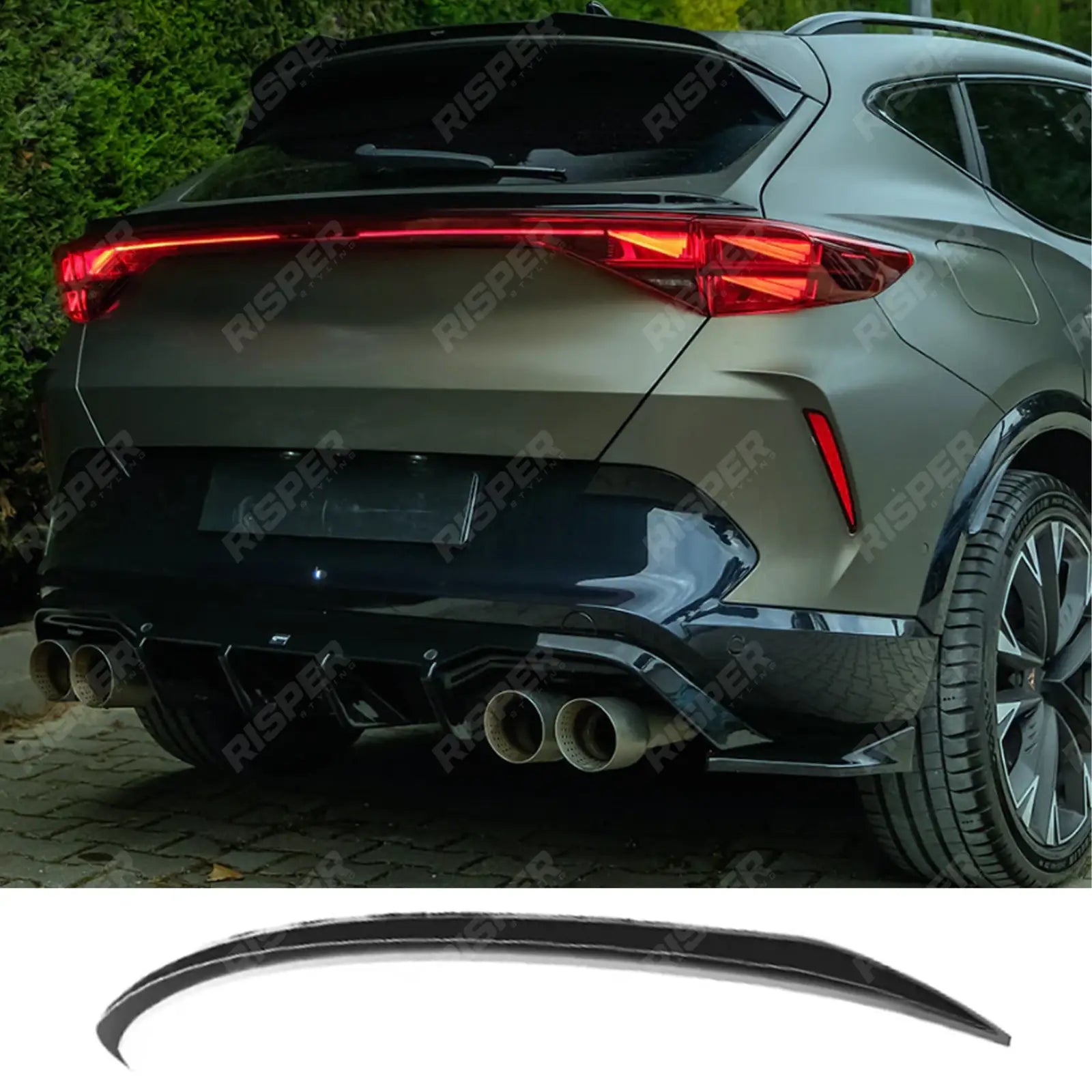 Lower Spoiler In Gloss Black Cupra Formentor MK1 2020 On