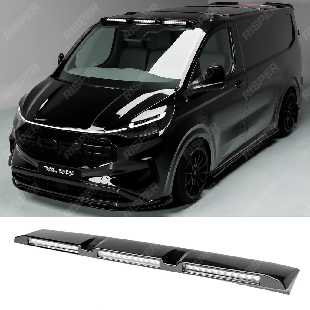 Luminex Roof Light Pod With Amber Strobe Colour Coded For Ford Transit Custom MK2 2024 on