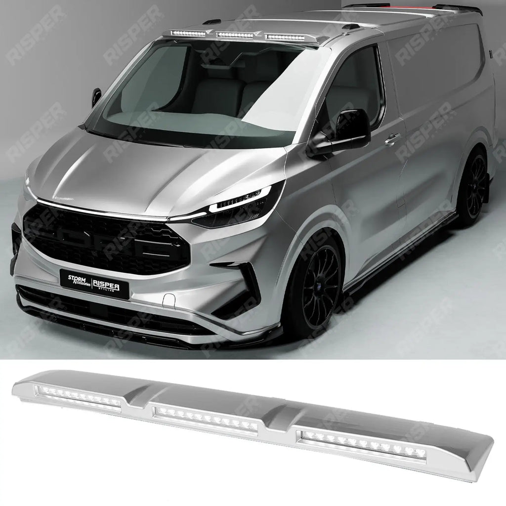 Luminex Roof Light Pod With Amber Strobe Colour Coded For Ford Transit Custom MK2 2024 on