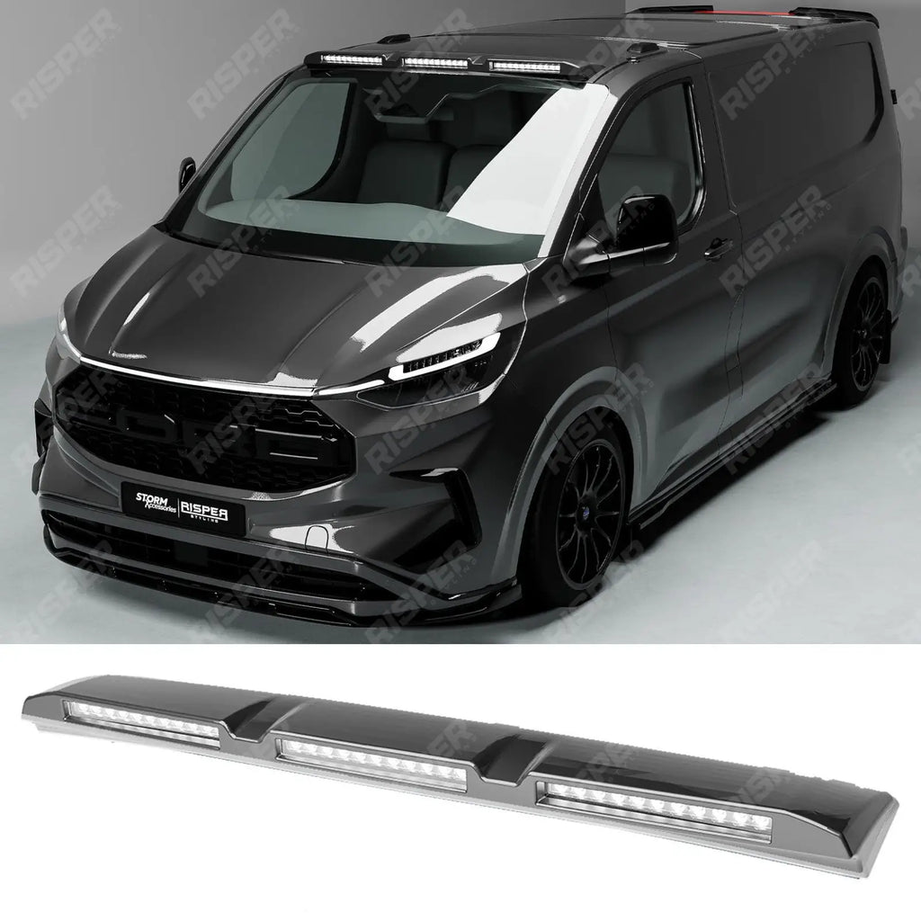 Luminex Roof Light Pod With Amber Strobe Colour Coded For Ford Transit Custom MK2 2024 on