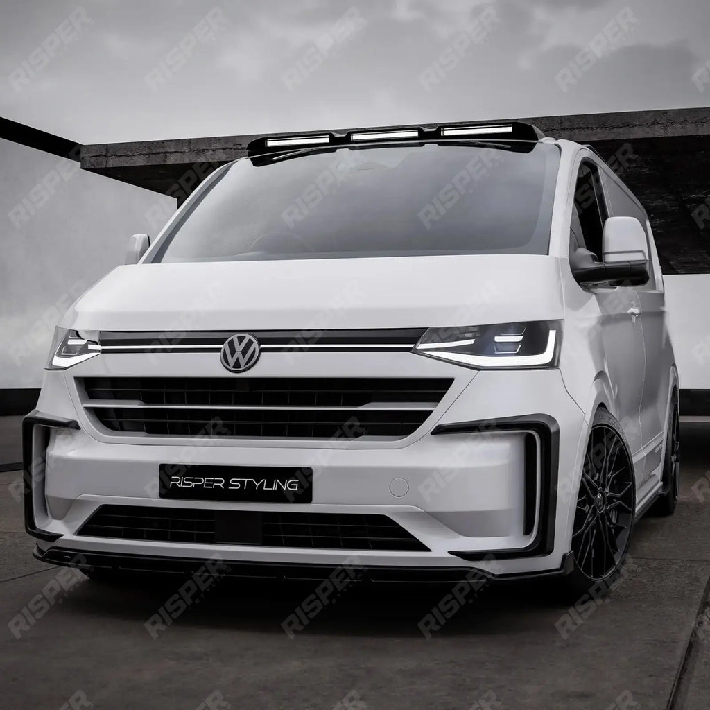 Luminex Roof Light Pod With Amber Strobe Gloss Black For Volkswagen Transporter T7 2025 on
