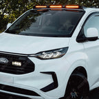 Luminex Roof Light Pod With Amber Strobe In Gloss Black For Ford Transit Custom MK2 2024 on