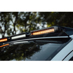 Luminex Roof Light Pod With Amber Strobe In Gloss Black For Ford Transit Custom MK2 2024 on