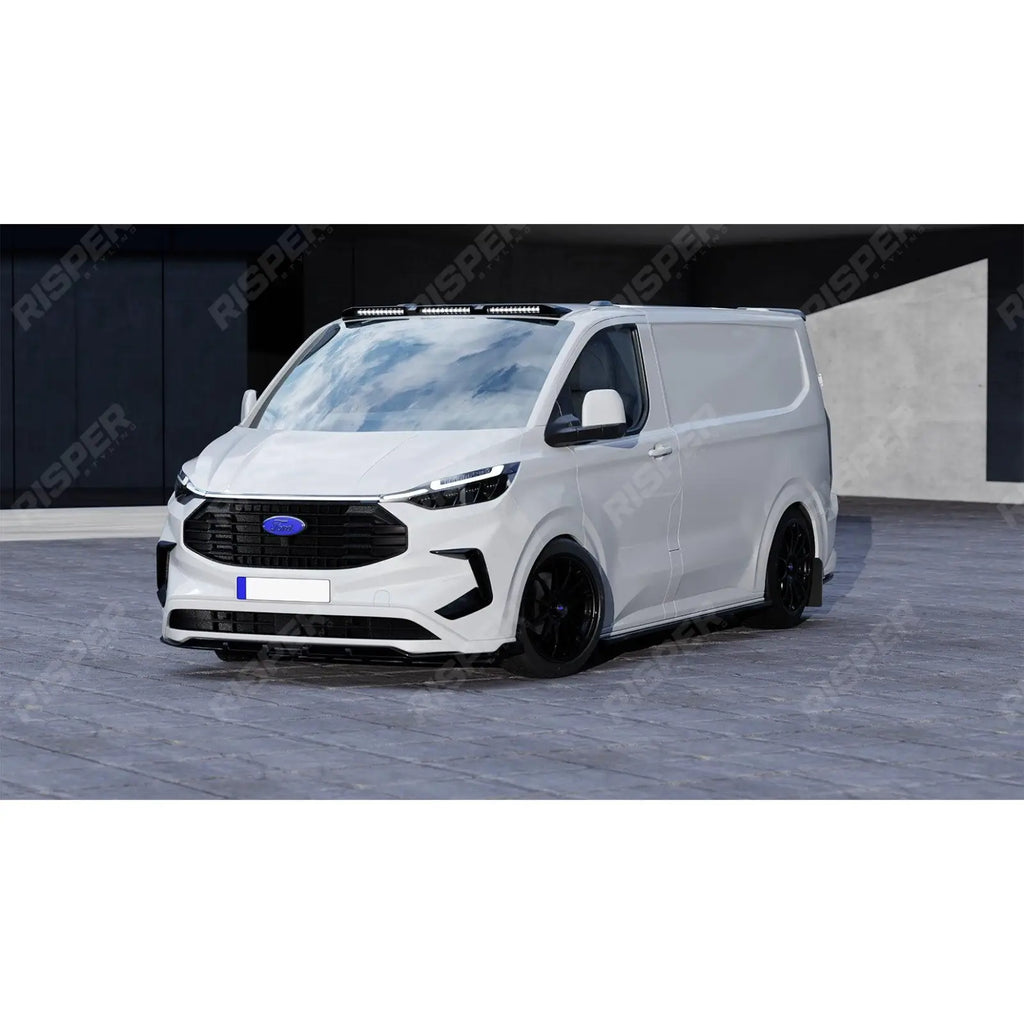 Luminex Roof Light Pod With Amber Strobe In Gloss Black For Ford Transit Custom MK2 2024 on