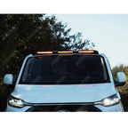 Luminex Roof Light Pod With Amber Strobe In Gloss Black For Ford Transit Custom MK2 2024 on