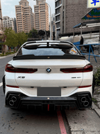 LUMING - BMW X6 G06 DRY CARBON FIBER LED REAR DIFFUSER