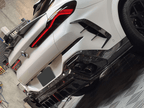 LUMING - BMW X6 G06 DRY CARBON FIBER LED REAR DIFFUSER