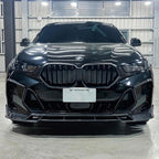 LUMING - BMW X6 G06 LCI DRY CARBON FIBER FRONT LIP