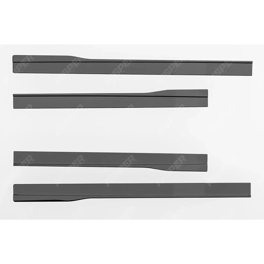 LWB Side Skirt Splitters In Gloss Black For Volkswagen Transporter T7 2025+