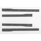 LWB Side Skirt Splitters In Gloss Black For Volkswagen Transporter T7 2025+