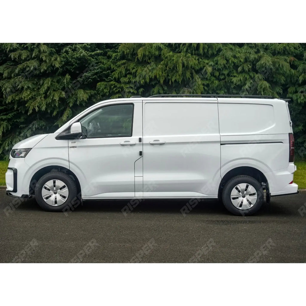LWB Side Skirt Splitters In Gloss Black For Volkswagen Transporter T7 2025+