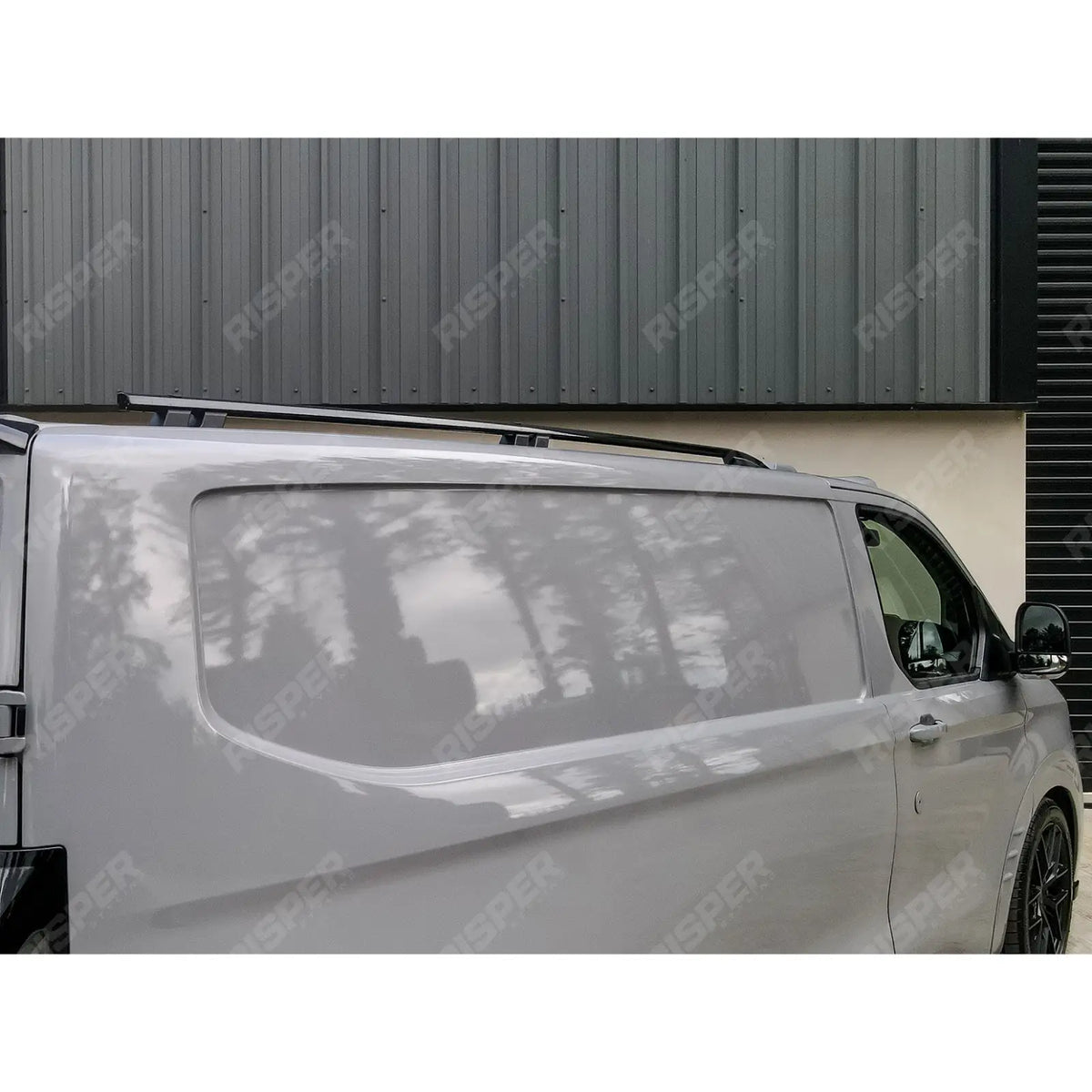 LWB Sport Style Roof Rails In Black For Ford Transit Custom 2024+
