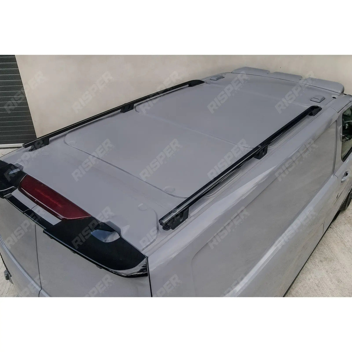 LWB Sport Style Roof Rails In Black For Ford Transit Custom 2024+