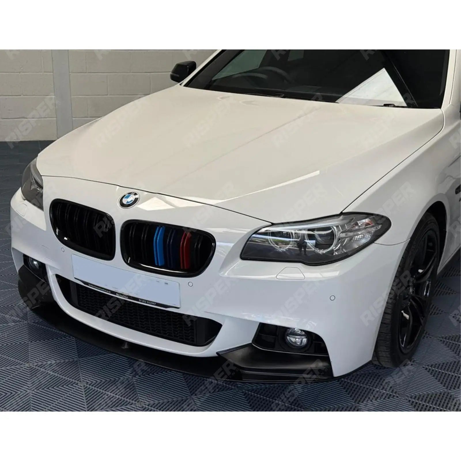 M Performance Front Splitter in Matte Black For BMW 5 Series M Sport F10 F11 2009-2017