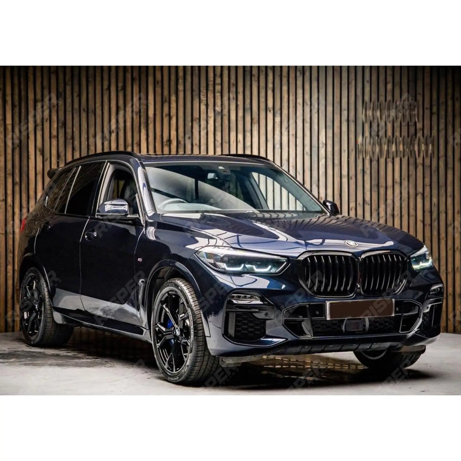M Performance Solid Slat Grille Gloss Black For BMW X5 G05 2018-2022