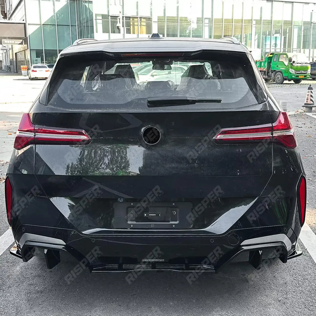 M-Sport Rear Diffuser In Gloss Black For BMW X3 G45 2025+