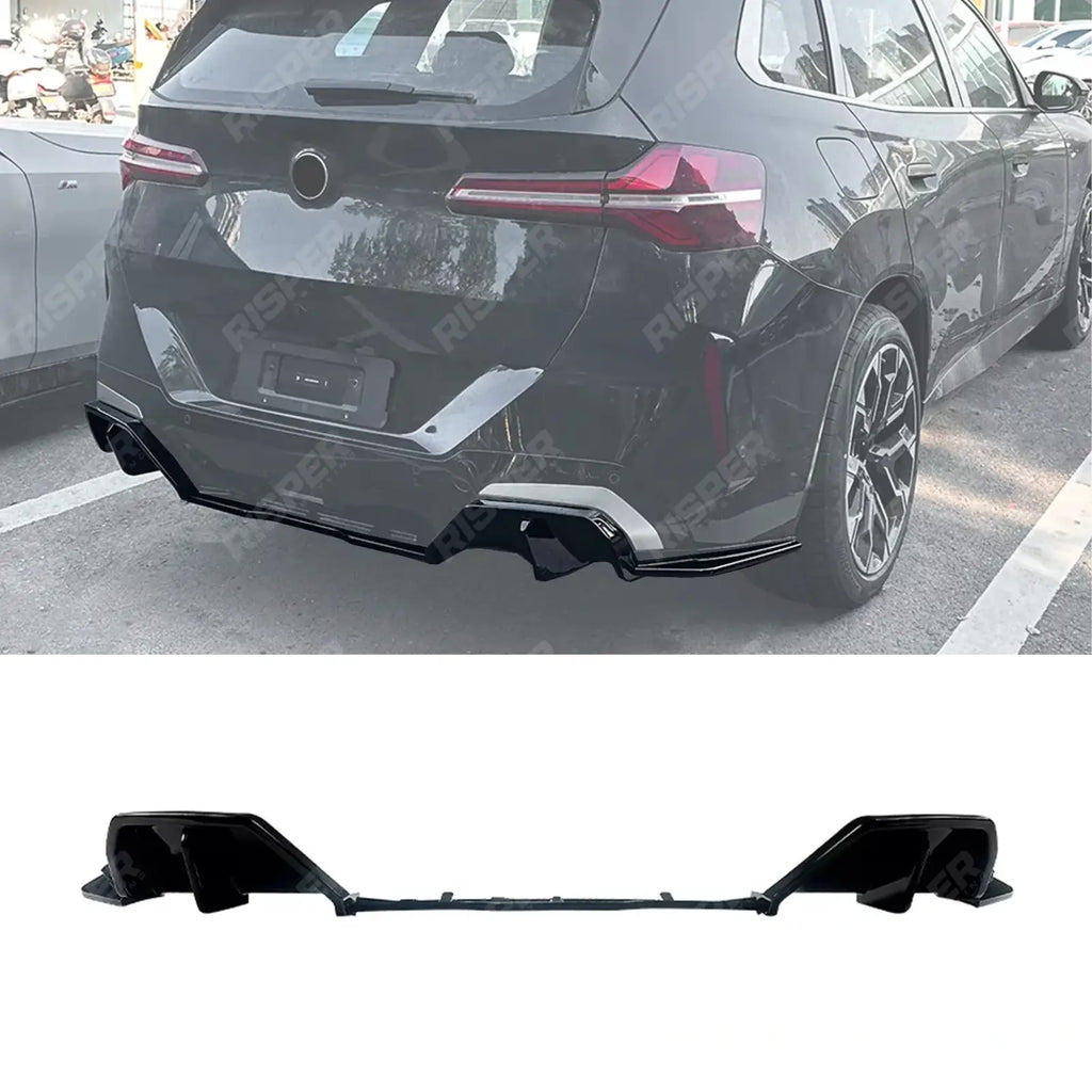 M-Sport Rear Diffuser In Gloss Black For BMW X3 G45 2025+