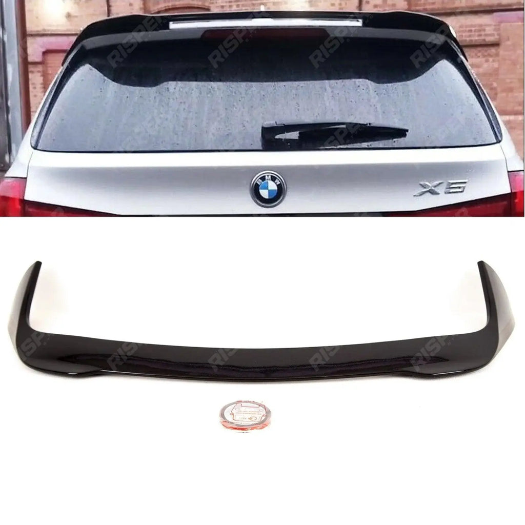 M Sport Style Rear Spoiler in Gloss Black For BMW X5 F15 2013-2018 -
