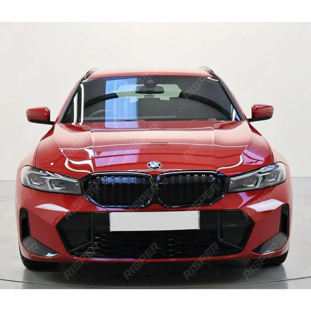 M Style Front Grille In Gloss Black For Bmw G20/G21 3 Series LCI
