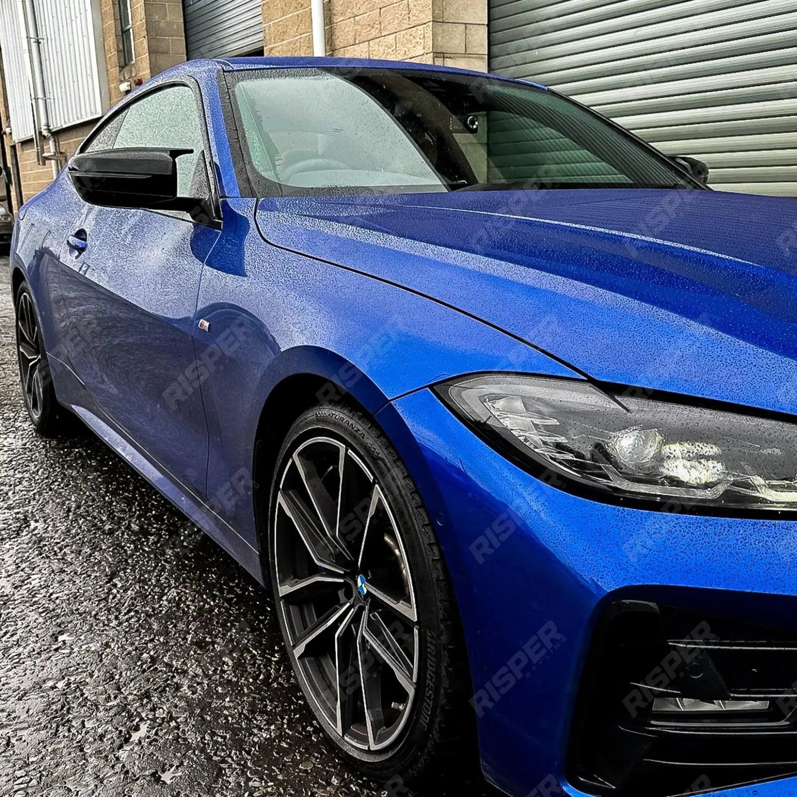 M Style Mirror Covers in Gloss Black for BMW G Series GXX