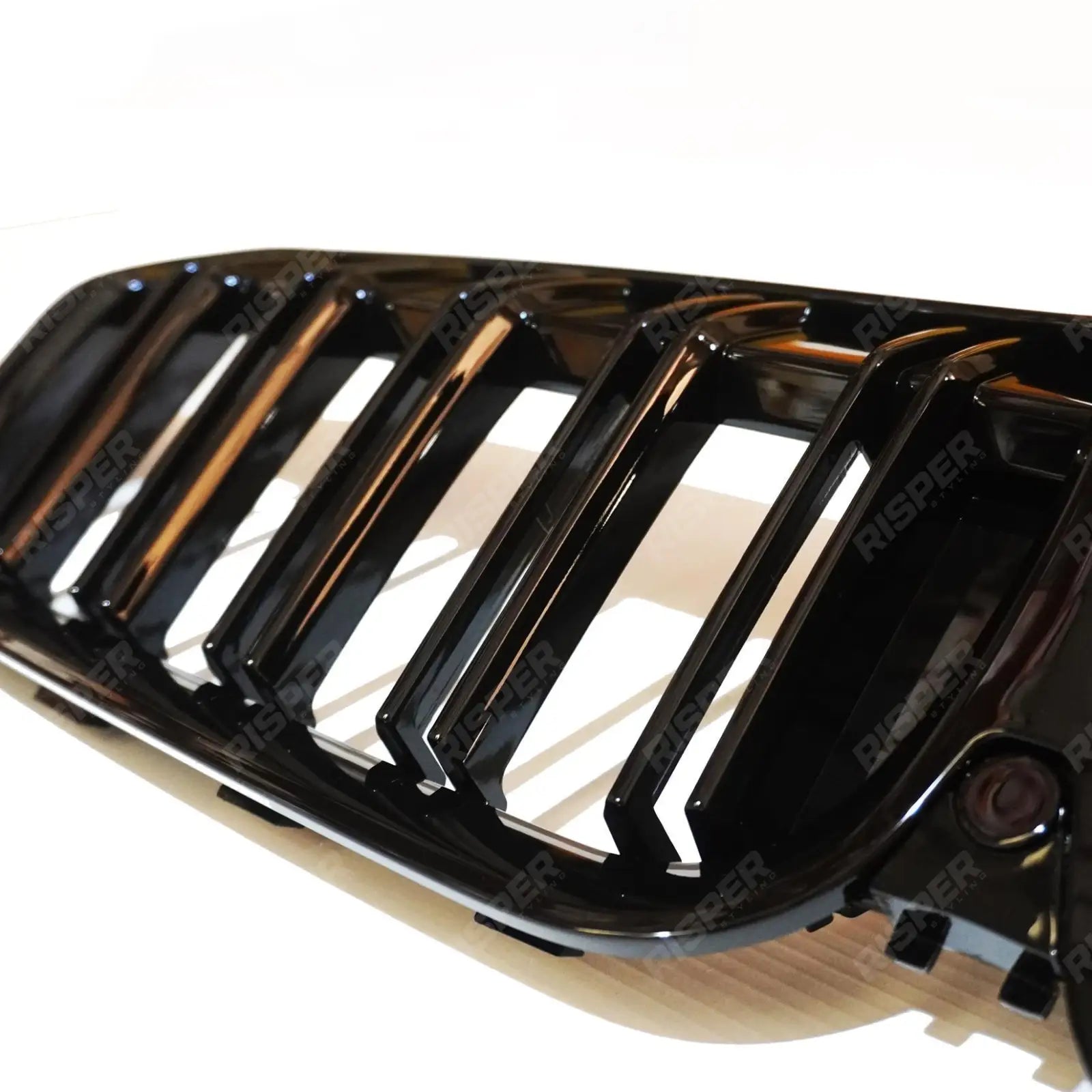 M3 Style Front Grill Gloss Black Double Slat For BMW 3 Series G20/G21 2018-2021 (pre-lci)
