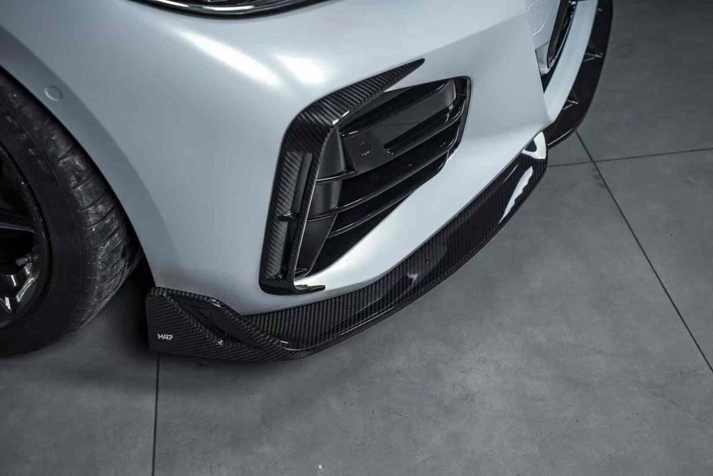 M47 - BMW 4 SERIES G22 / G23 DRY CARBON FIBRE FRONT FOG LIGHT OVERLAYS