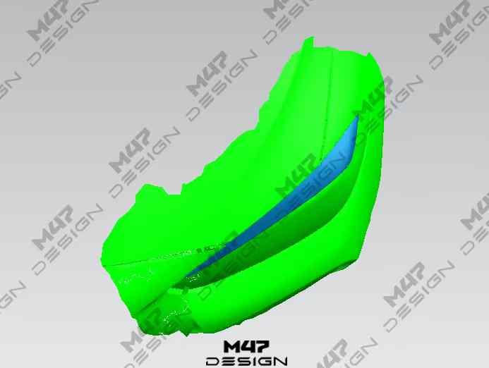 M47 - BMW 4 SERIES G22 / G23 DRY CARBON FIBRE HEADLIGHT EYEBROWS