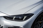 M47 - BMW 4 SERIES G22 / G23 DRY CARBON FIBRE HEADLIGHT EYEBROWS
