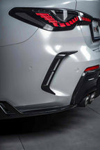 M47 - BMW 4 SERIES G22 / G23 DRY CARBON FIBRE REAR BUMPER FRAMES