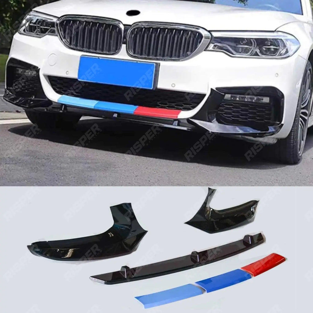 M5 Look Front Splitter Carbon Look For BMW 5 Series M Sport G30 G31 2017+
