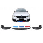 M5 Look Front Splitter In Gloss Black For BMW 5 Series M Sport G30 G31 2017+