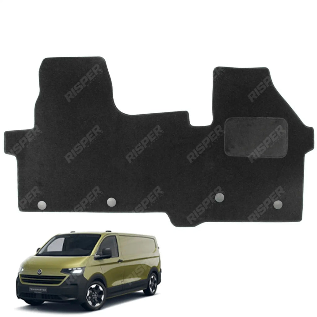 Manual 1Pc Tailored Fit Carpet Mat For Volkswagen Transporter T7 2024 On