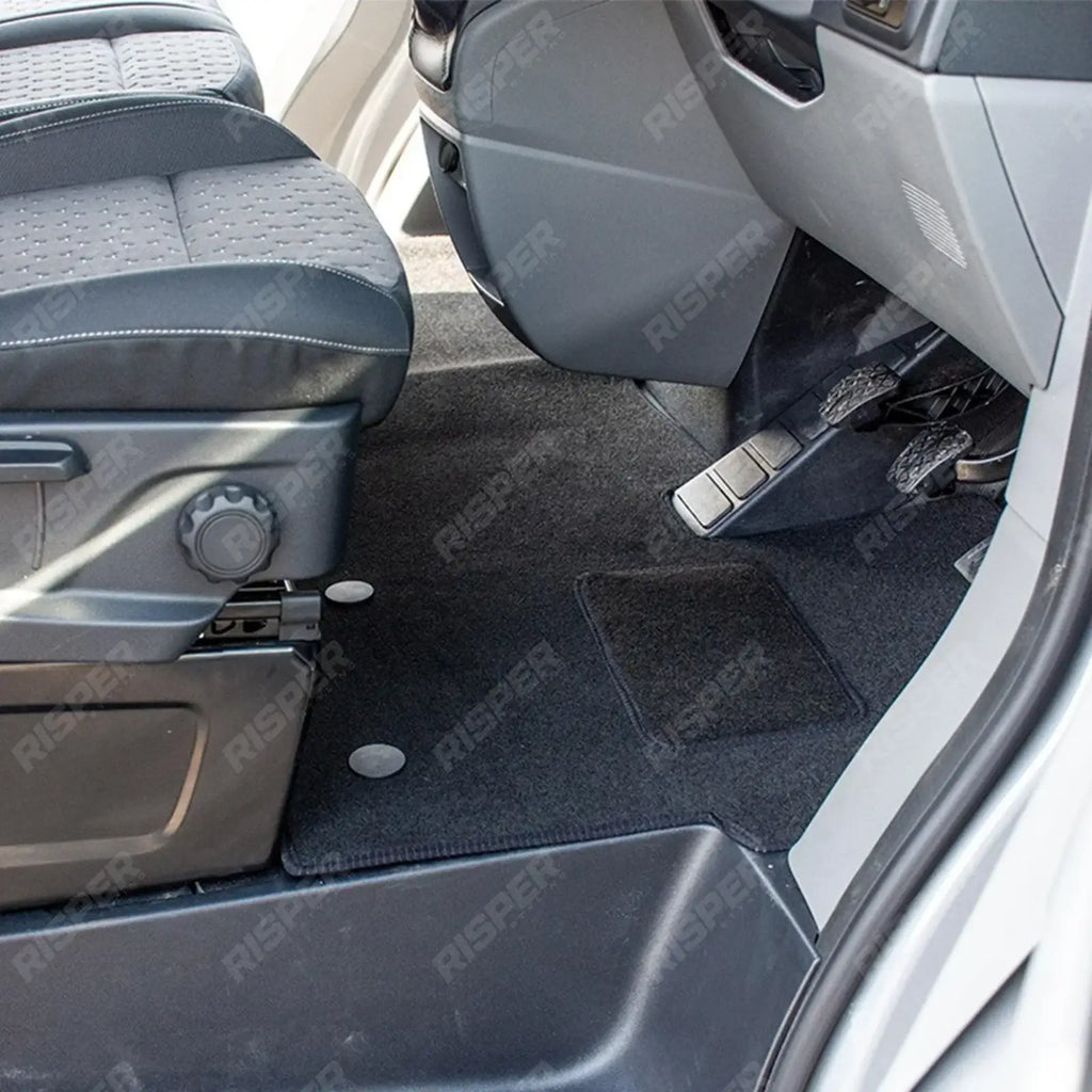 Manual 1Pc Tailored Fit Carpet Mat For Volkswagen Transporter T7 2024 On