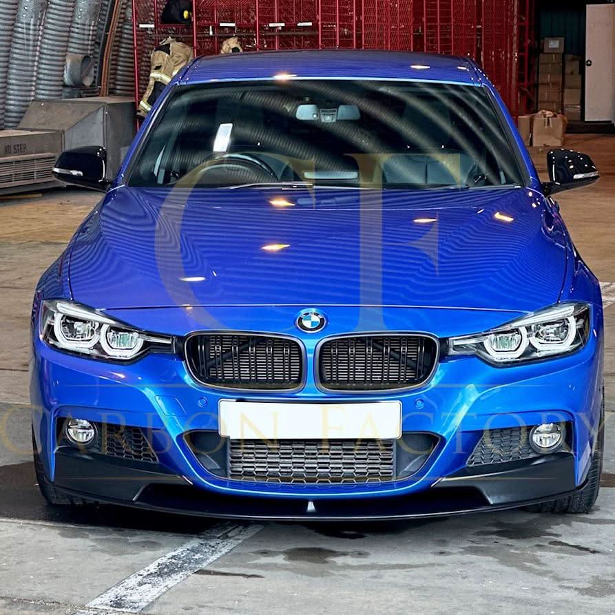 MP Style Matt Black Front Splitter for BMW F30 F31 3 Series M Sport 12-19