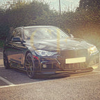MP Style Matt Black Front Splitter for BMW F30 F31 3 Series M Sport 12-19