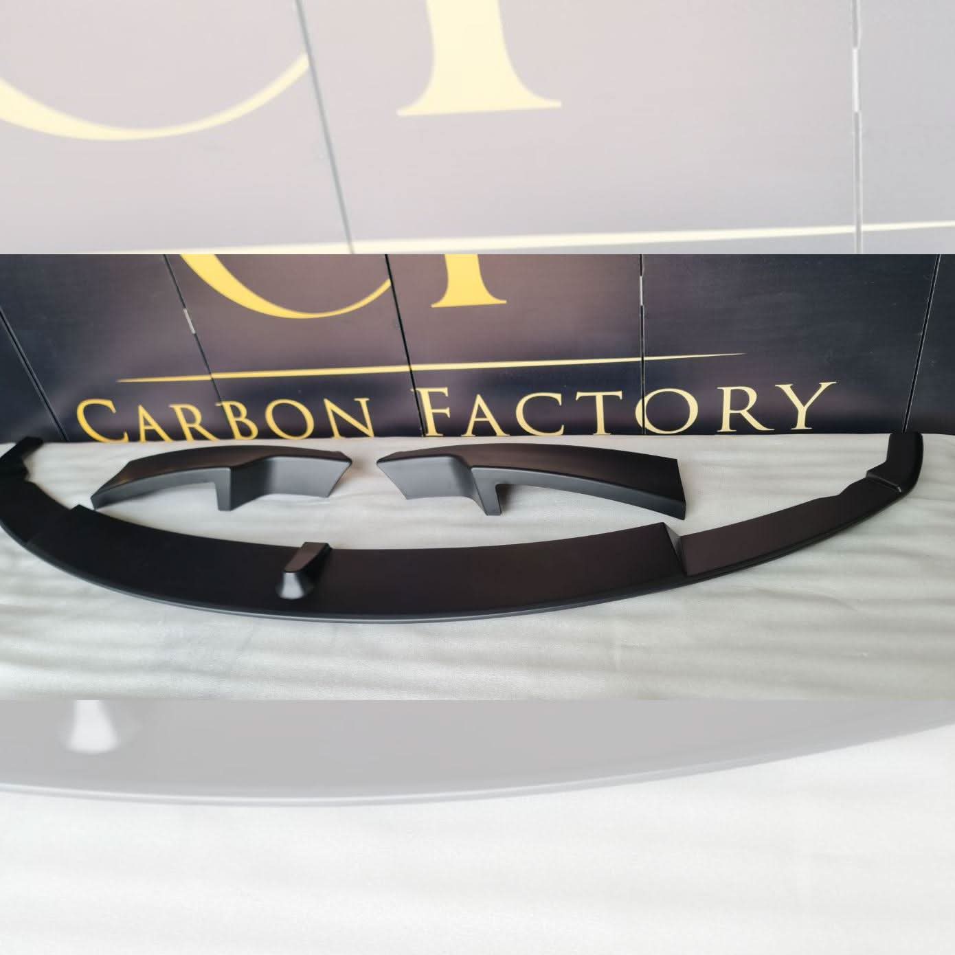 MP Style Matt Black Front Splitter for BMW F30 F31 3 Series M Sport 12-19