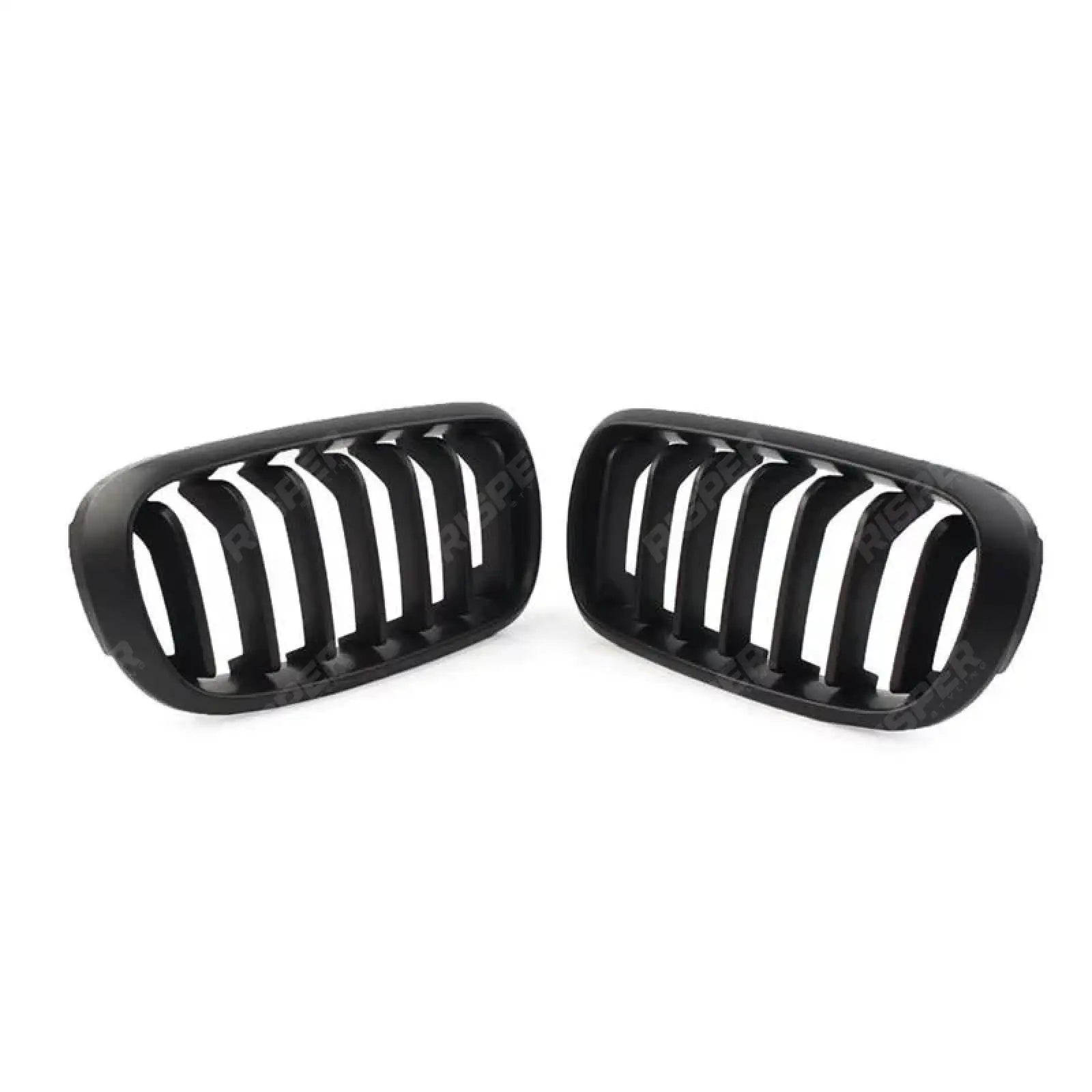 Matte Black Front Grill Solid Slat For Bmw X5 F15 2013-2018