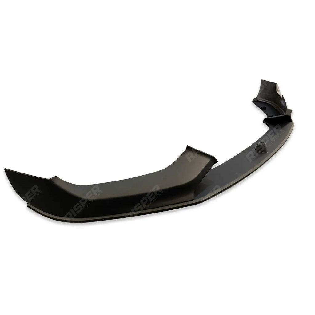 Matte Black Front Splitter Lip For BMW 1 Series F20 LCI Facelift M Sport 2015-2019